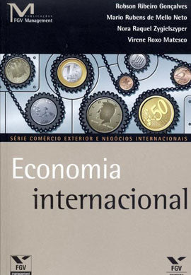 Capa do livro Economia Internacional, de Virene Roxo Matesco