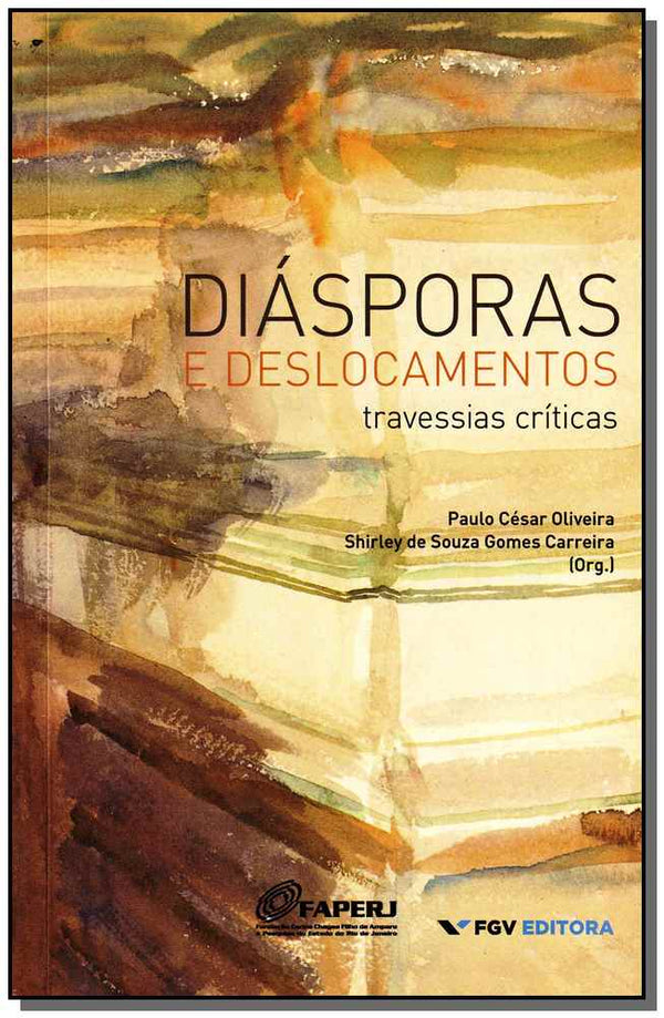 Capa do livro Diásporas e Deslocamentos, de Paulo Cesar Oliveira (org.)