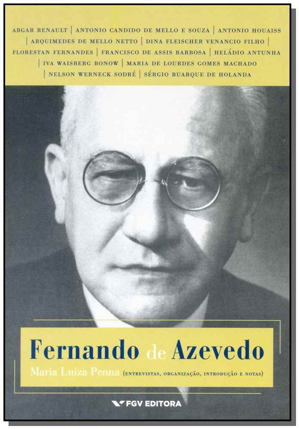 Capa do livro Fernando de Azevedo, de Maria Luiza Penna