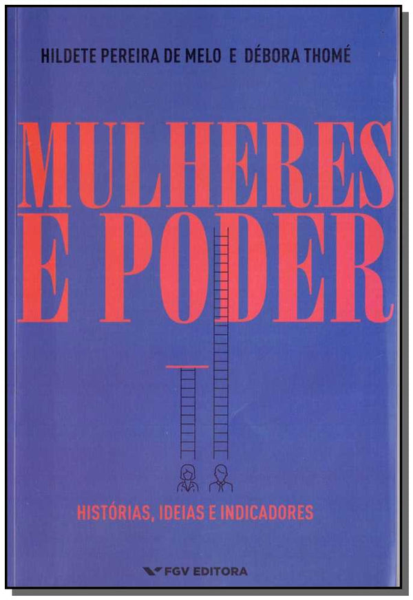 Capa do livro Mulheres e Poder, de Hildete Pereira de Melo, Debora Thome