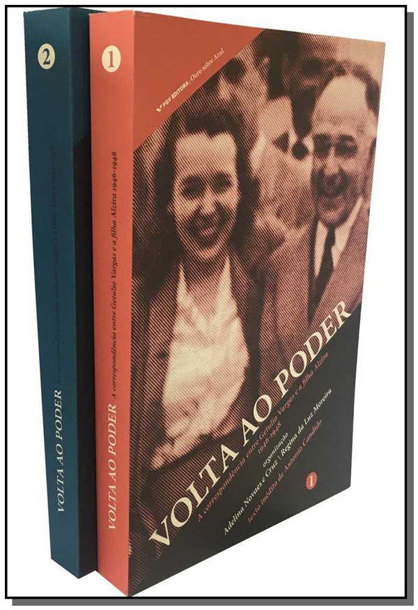 Capa do livro Volta ao Poder - 2 Vols., de Adelina Cruz, Regina Moreira (org.)