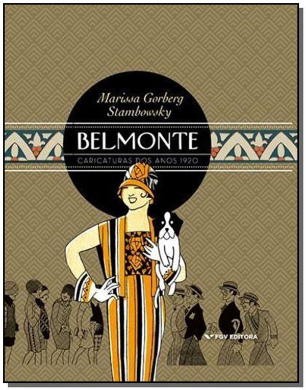 Capa do livro Belmonte - Caricaturas dos Anos 1920, de Marissa Gorberg Stambowsky