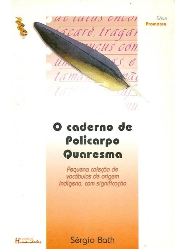 Capa do livro Caderno de Policarpo Quaresma, o, de Sergio Bath