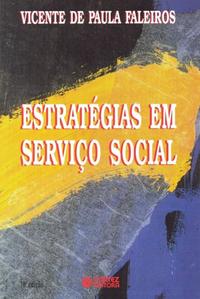 Capa do livro Estratégias em Serviço Social, de Vicente de Paulo Faleiros