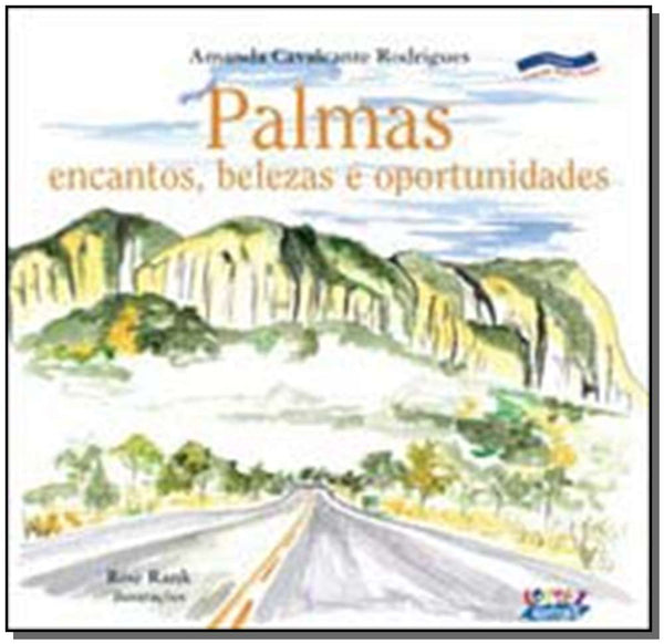 Capa do livro Palmas, de Amanda Cavalcante Rodrigues