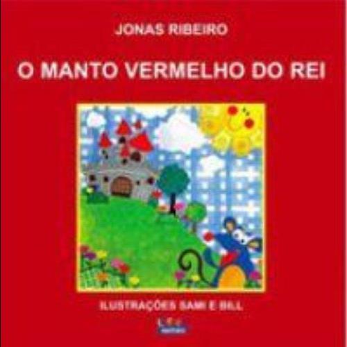 Capa do livro Manto Vermelho do Rei, o, de Jonas Ribeiro