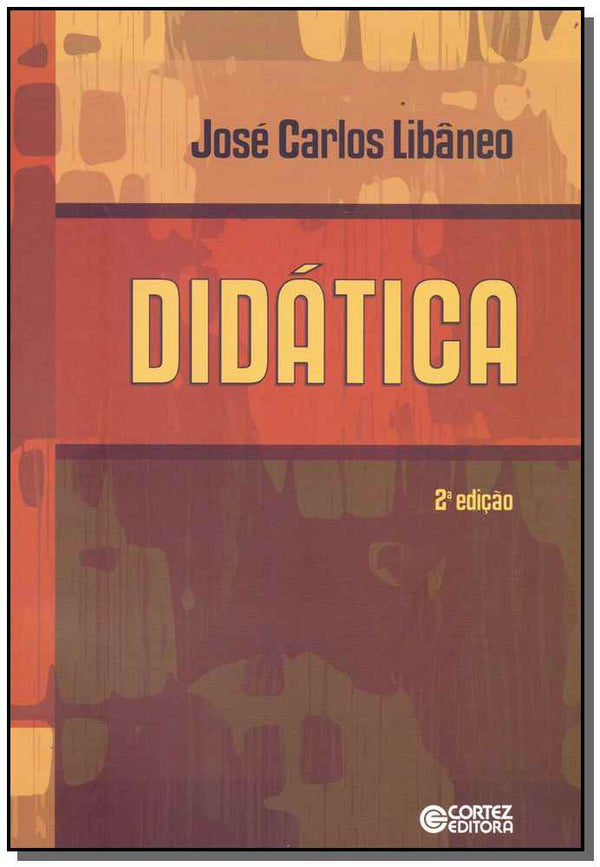 Capa do livro Didática - (Cortez Editora), de Jose Carlos Libaneo