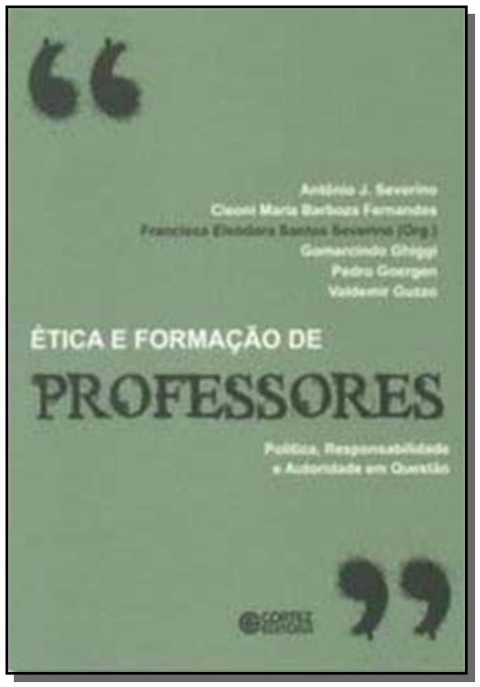 Etica e Formacao de Professores
