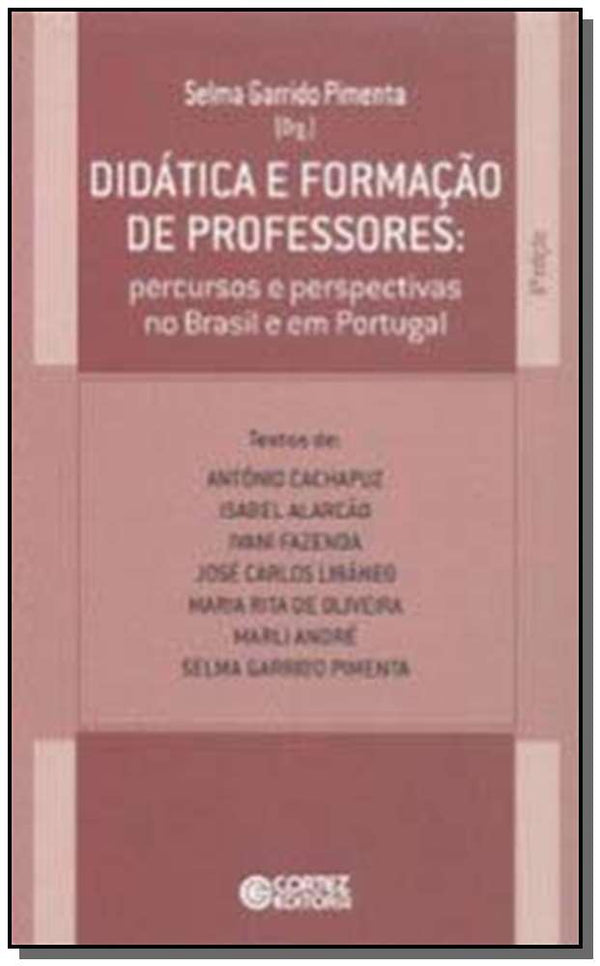 Capa do livro Didatica e Formacao de Professores, de Selma Garrido Pimenta
