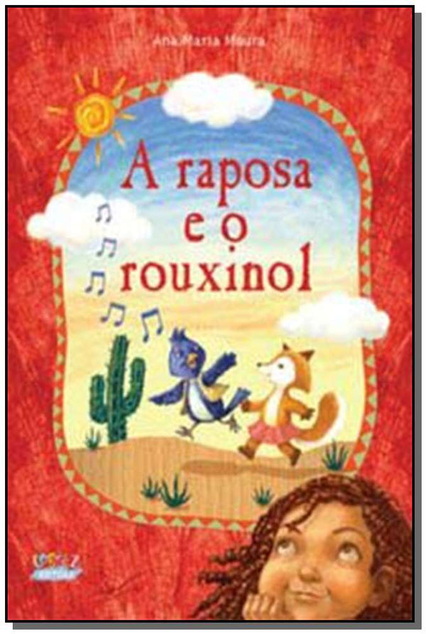 Capa do livro Raposa e o Rouxinol, a - (Capa Dura), de Ana Maria Moura