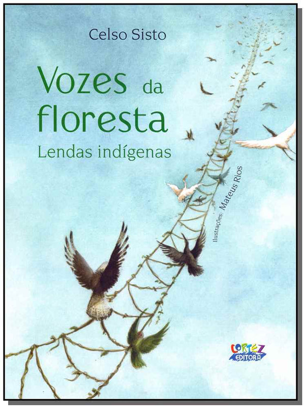 Capa do livro Vozes da Floresta, de Celso Sisto