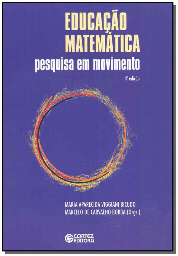 Capa do livro Educação Matemática, de Maria Bicudo, Marcelo Borba