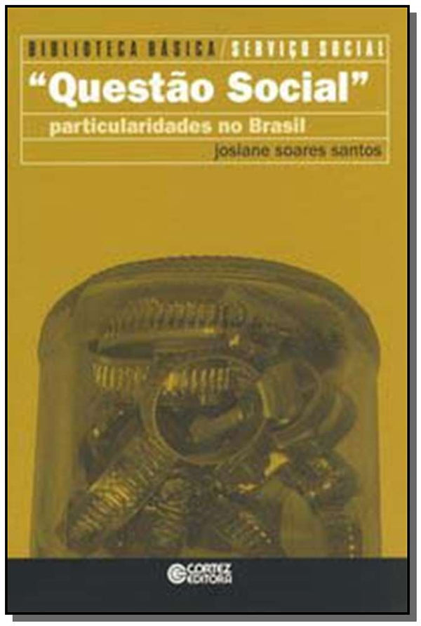 Capa do livro Questao Social, de Josiane Soares Santos