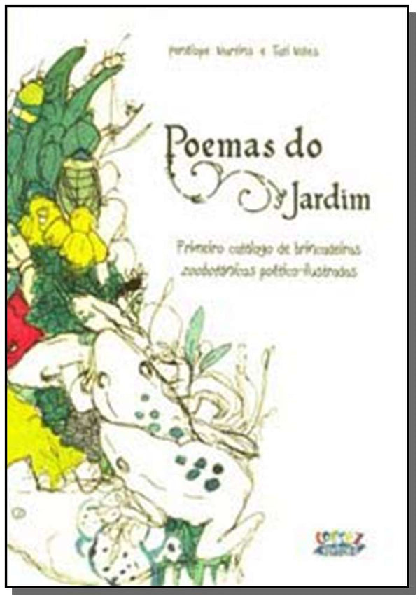 Capa do livro Poemas do Jardim, de Penelope Martins