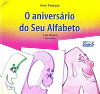 Capa do livro Aniversário do Seu Alfabeto, o, de Amir Piedade