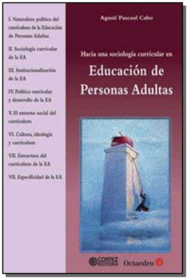 Capa do livro Hacia Una Sociología Curricular En Educación de Personas Adultas, de Agusti Pascual Cabo