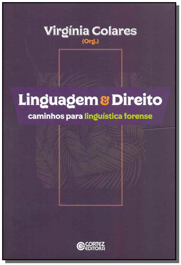 Capa do livro Linguagem & Direito - 01ed/16, de Virginia Colares