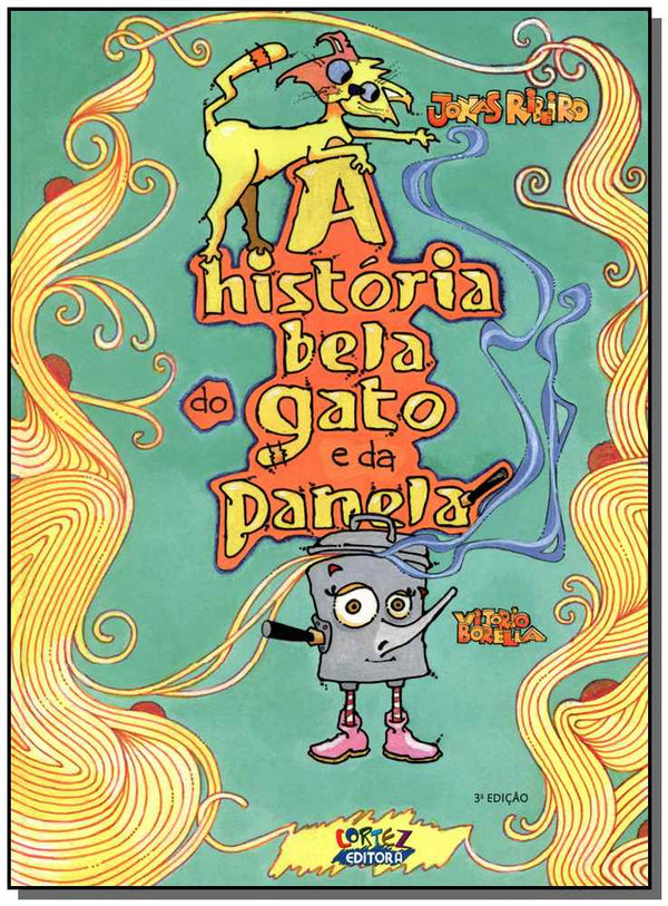Capa do livro História Bela do Gato e da Panela, a, de Jonas Ribeiro