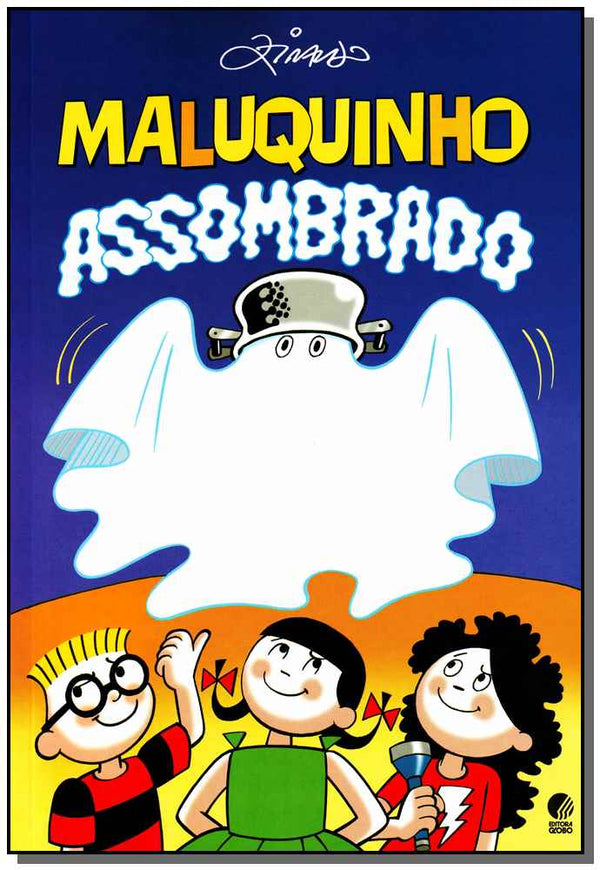 Capa do livro Maluquinho Assombrado, de Ziraldo