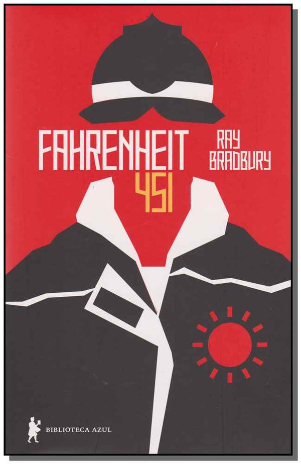 Capa do livro Fahrenheit 451, de Ray Bradbury