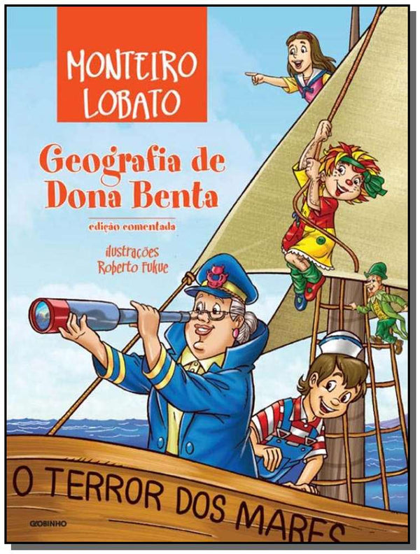 Capa do livro Geografia de Dona Benta, de Monteiro Lobato