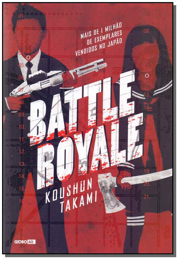 Capa do livro Battle Royale, de Koushun Takami