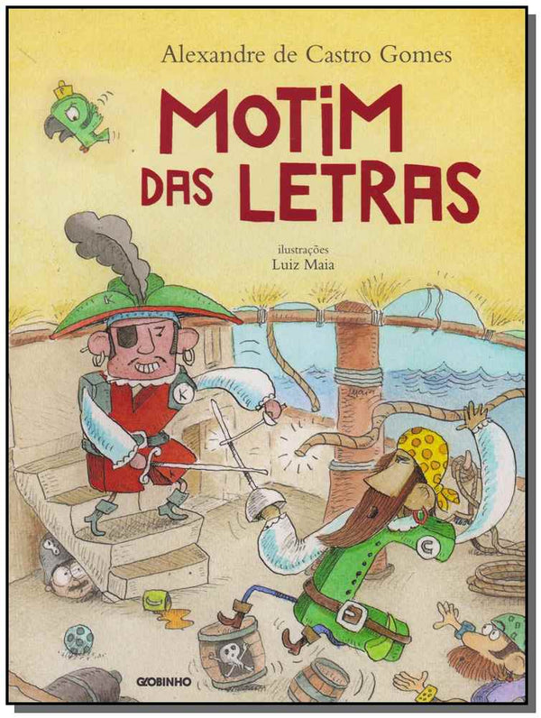 Capa do livro Motim das Letras, de Alexandre de Castro Gomes