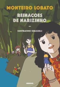 Capa do livro Reinações de Narizinho, de Monteiro Lobato