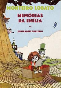 Capa do livro Memórias da Emília, de Monteiro Lobato