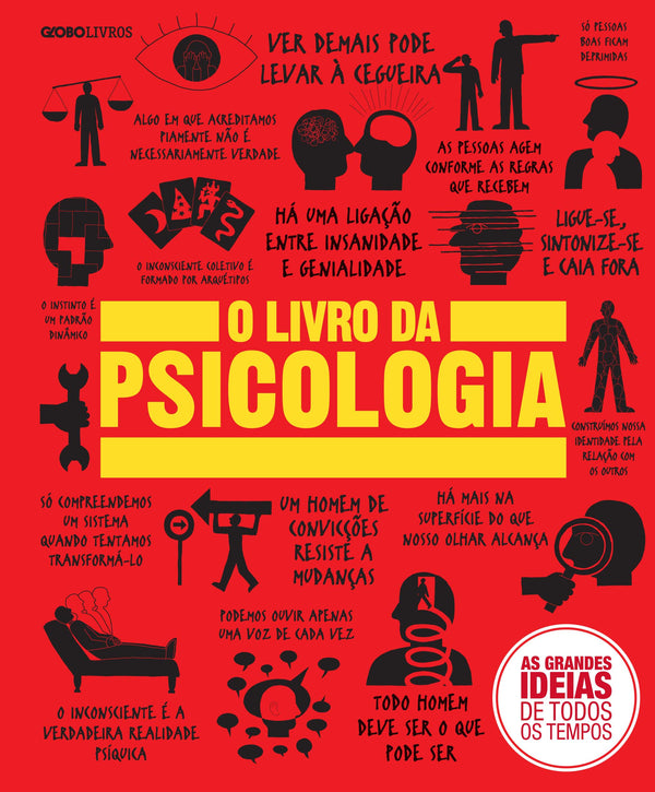 Capa do livro O Livro da Psicologia (Reduzido), de Globo Livros