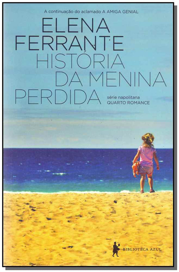 Capa do livro História da Menina Perdida, de Elena Ferrante