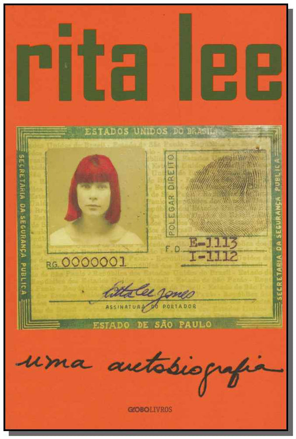 Capa do livro Rita Lee - Uma Autobiografia, de Rita Lee