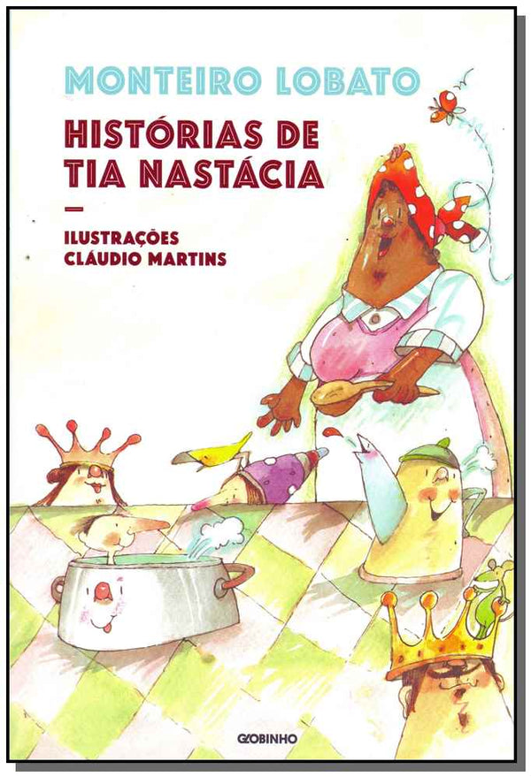 Capa do livro História de Tia Nastacia, de Monteiro Lobato