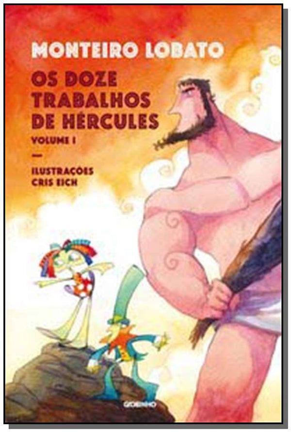 Capa do livro Doze Trabalhos de Hércules, os - Vol. I, de Monteiro Lobato