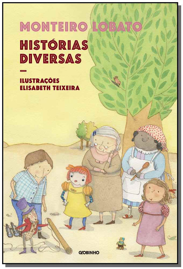 Capa do livro Histórias Diversas, de Monteiro Lobato