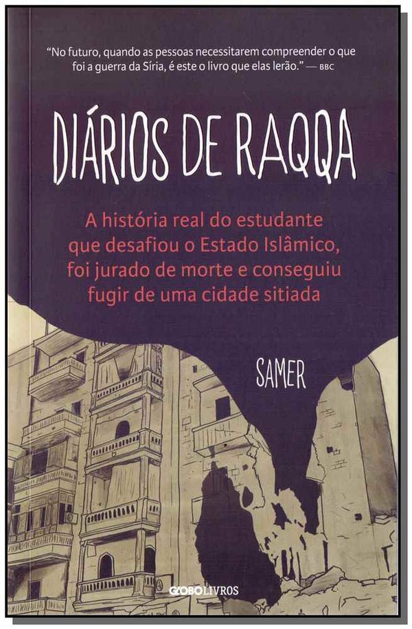 Capa do livro Diarios de Raqqa, de Samer