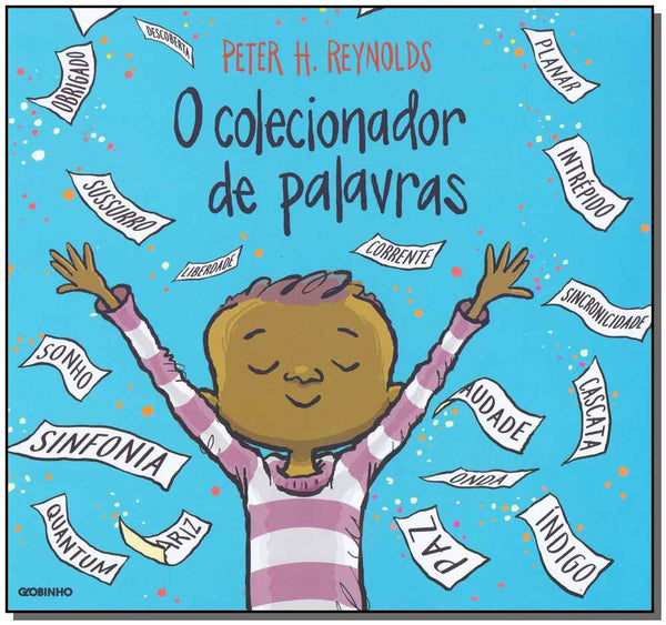 Capa do livro O Colecionador de Palavras, de Peter H. Reynolds