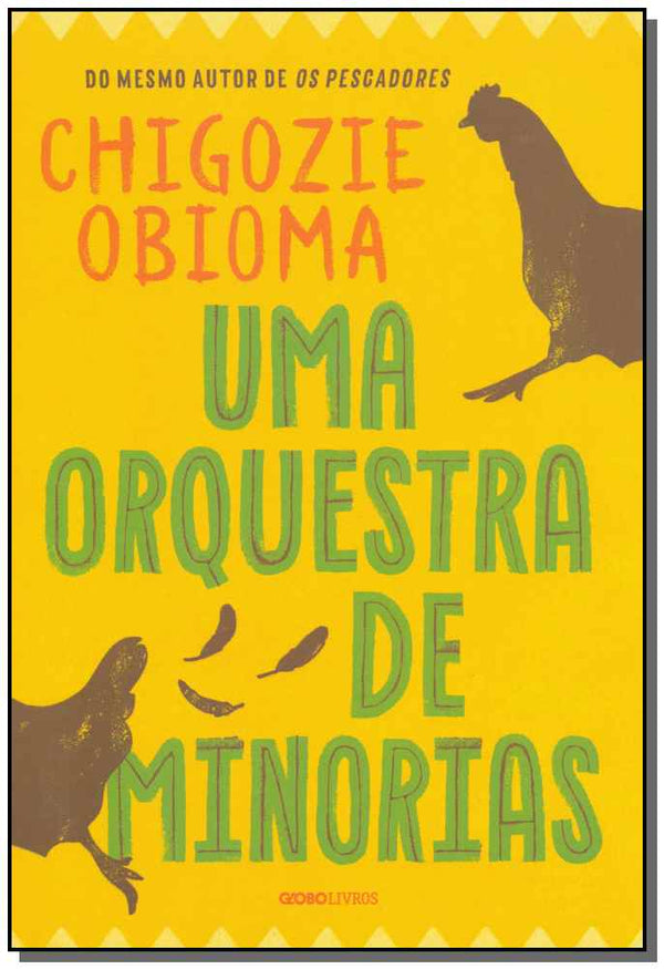 Capa do livro Uma Orquestra de Minorias, de Chigozie Obioma