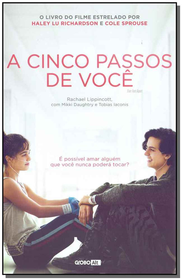 Capa do livro A Cinco Passos de Você, de Rachael Lippincott