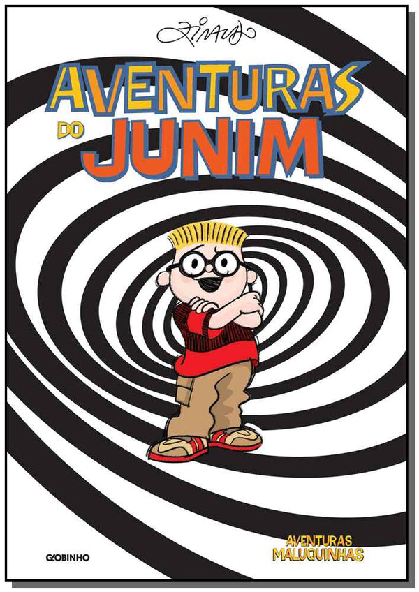 Capa do livro Aventuras de Junim, de Ziraldo
