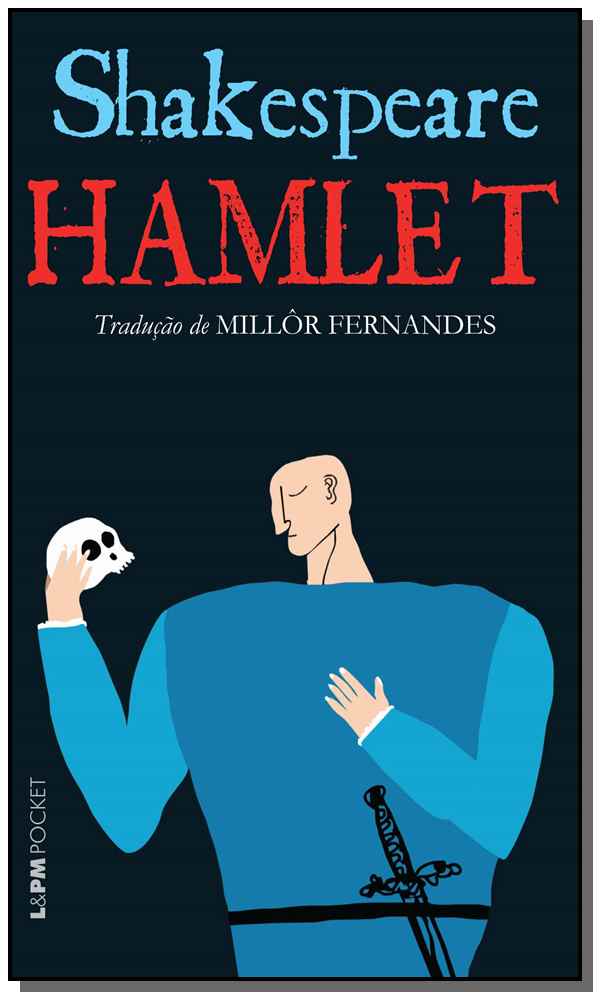 Capa do livro Hamlet, de William Shakespeare