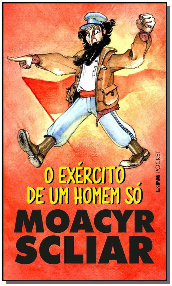 Capa do livro O Exército de um Homem Só, de Moacyr Scliar