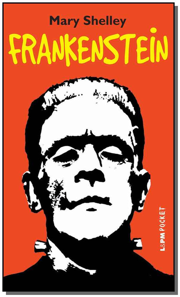 Capa do livro Frankenstein, de Mary Shelley