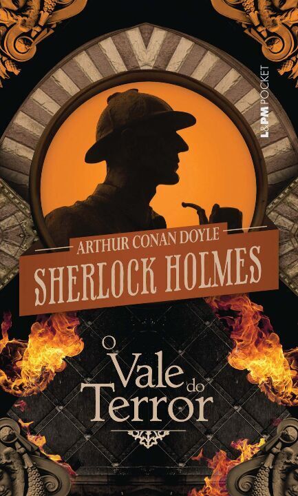 Capa do livro O Vale do Terror, de Arthur Conan Doyle