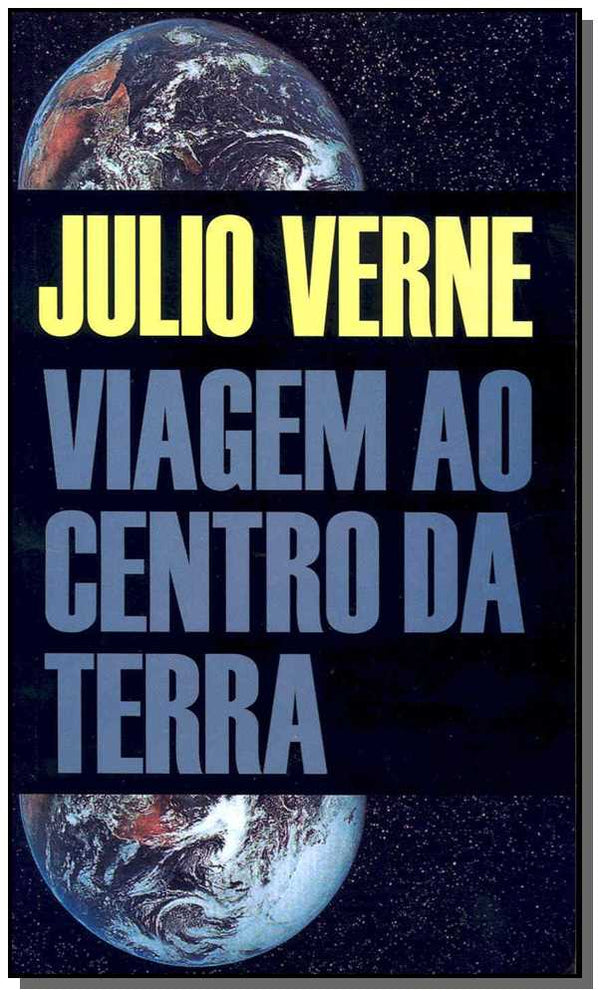 Capa do livro Viagem ao Centro da Terra, de Julio Verne