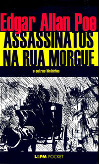 Capa do livro Assassinatos na Rua Morgue, de Edgar Allan Poe