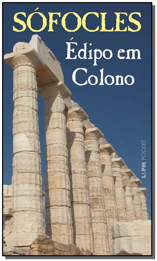 Capa do livro Édipo em Colono, de Sofocles