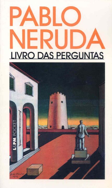 Capa do livro Livro das Perguntas, de Pablo Neruda