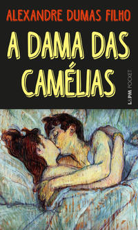 Capa do livro A Dama das Camélias, de Alexandre Dumas Filho
