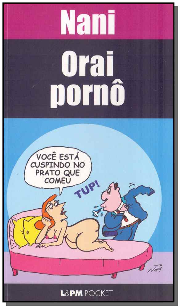 Capa do livro Orai Pornô, de Nani